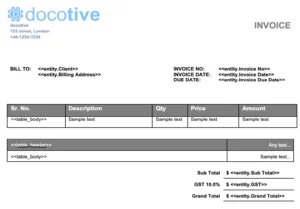 Generic Quote/Invoice